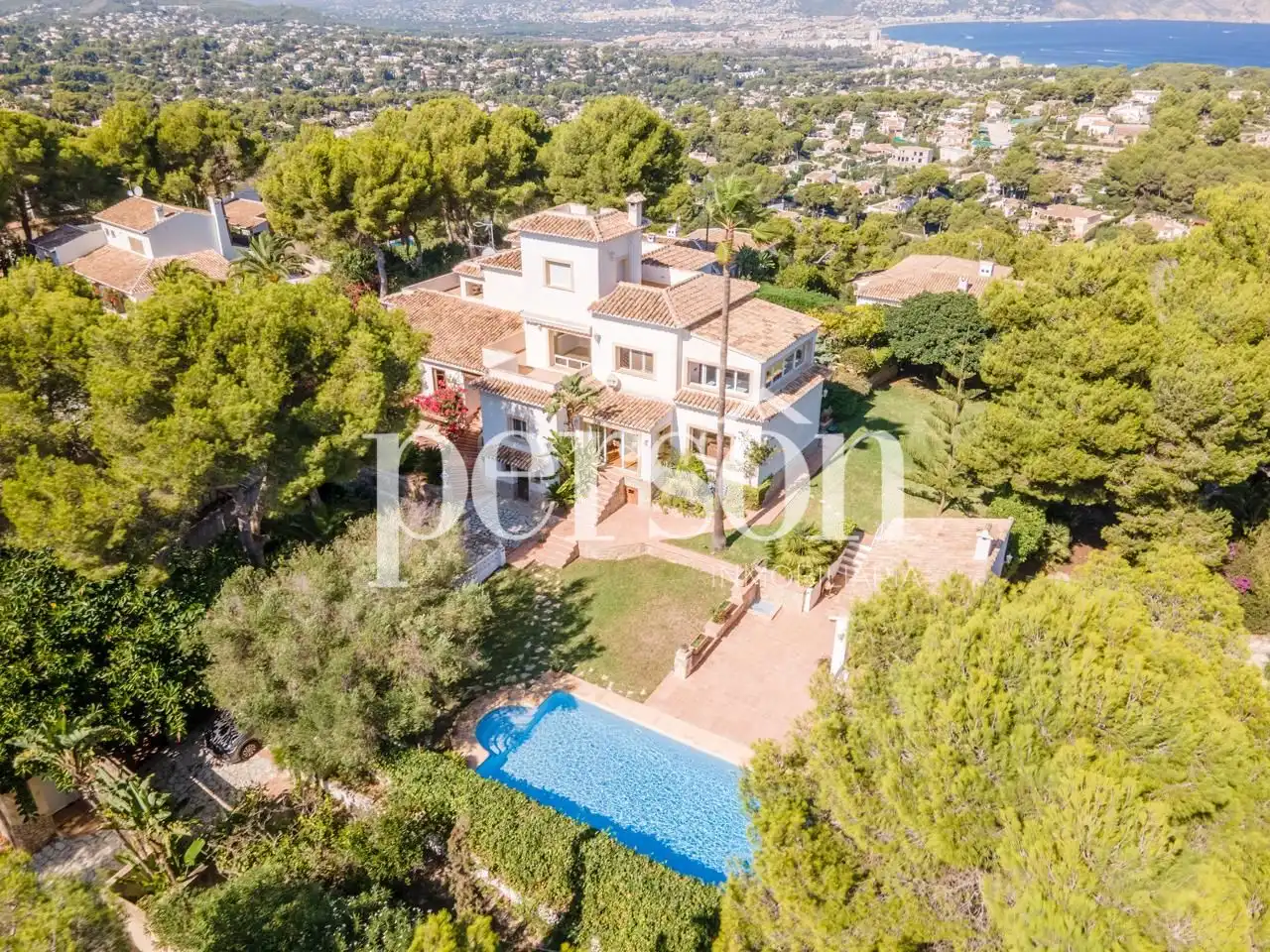 Exterior view of Houses for sale in Jávea / Xàbia  with Air Conditioner, Heating and Private garden