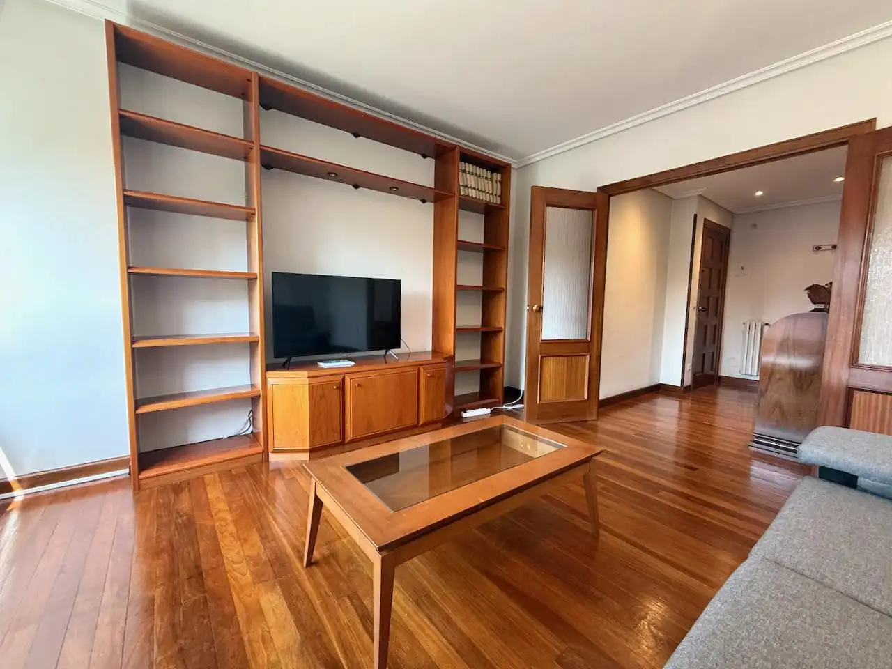 Sala de estar de Piso de alquiler en Donostia - San Sebastián  con Terraza