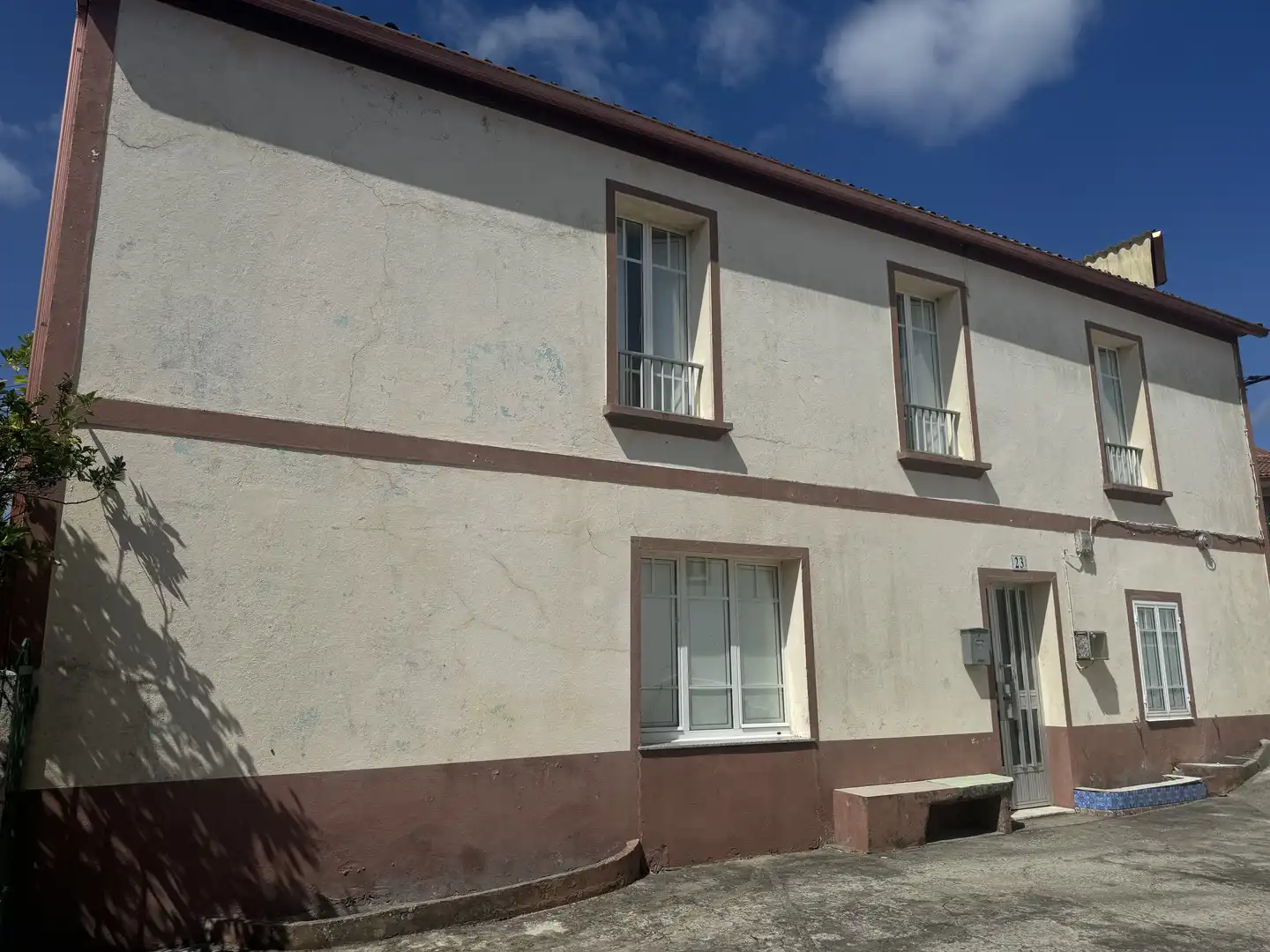 Vista exterior de Finca rústica en venda en Muros amb Jardí privat, Terrassa i Balcó