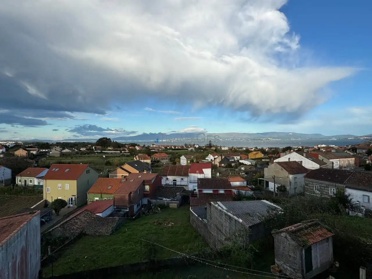 Vista exterior de Casa o chalet en venta en Vilagarcía de Arousa con Calefacción, Jardín privado y Terraza