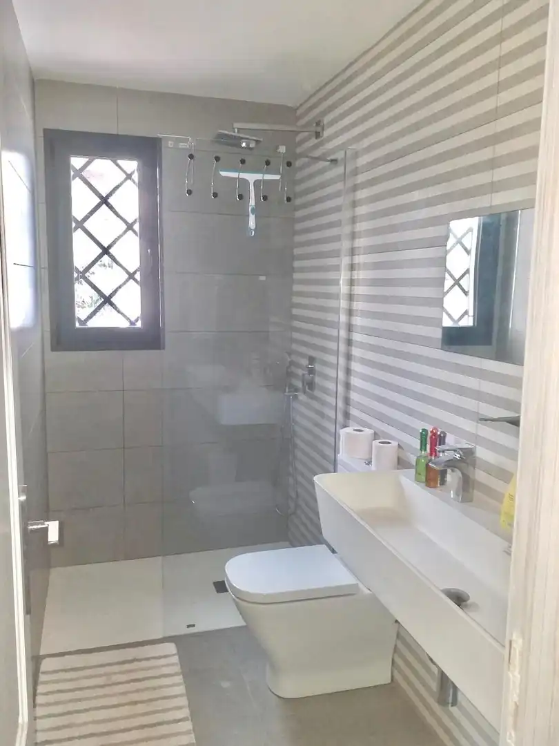 Bany de Casa o xalet en venda en Sa Pobla amb Aire condicionat, Jardí privat i Terrassa