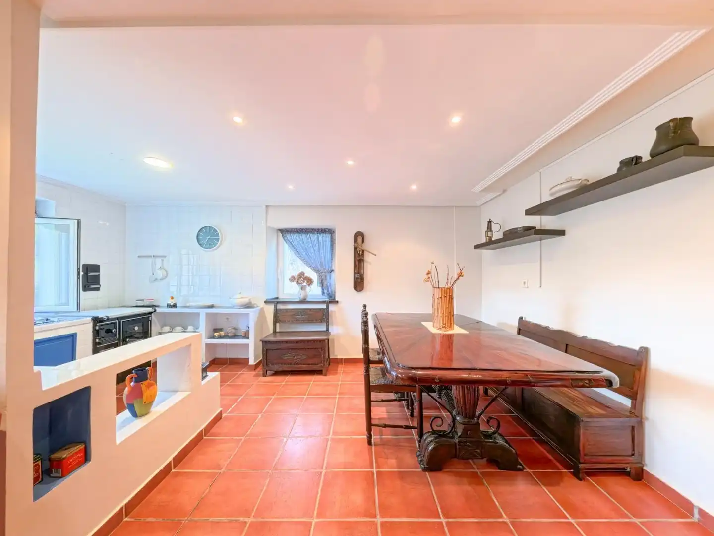 Kitchen of Houses for sale in Aller  with Heating, Private garden and Parquet flooring