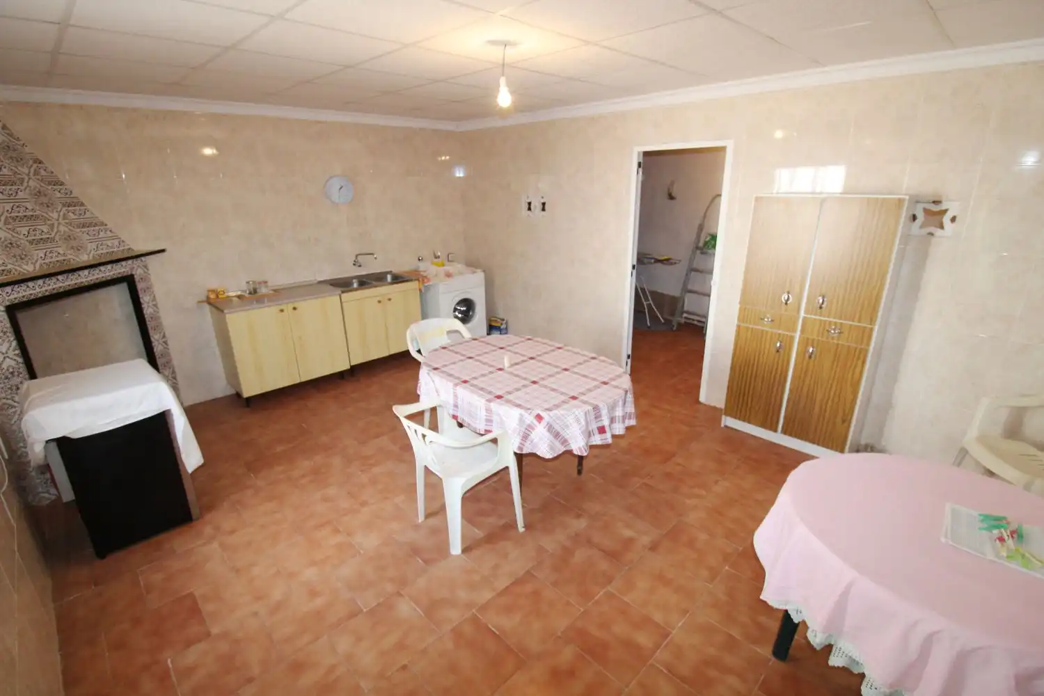Cocina de Casa adosada en venta en Aldea del Rey con Terraza y Trastero