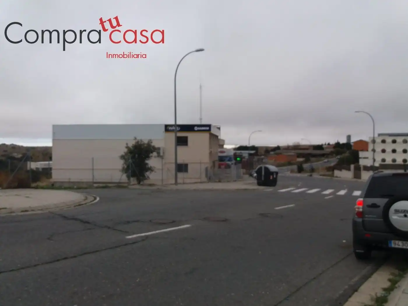 Vista exterior de Terreny industrial en venda en Segovia
