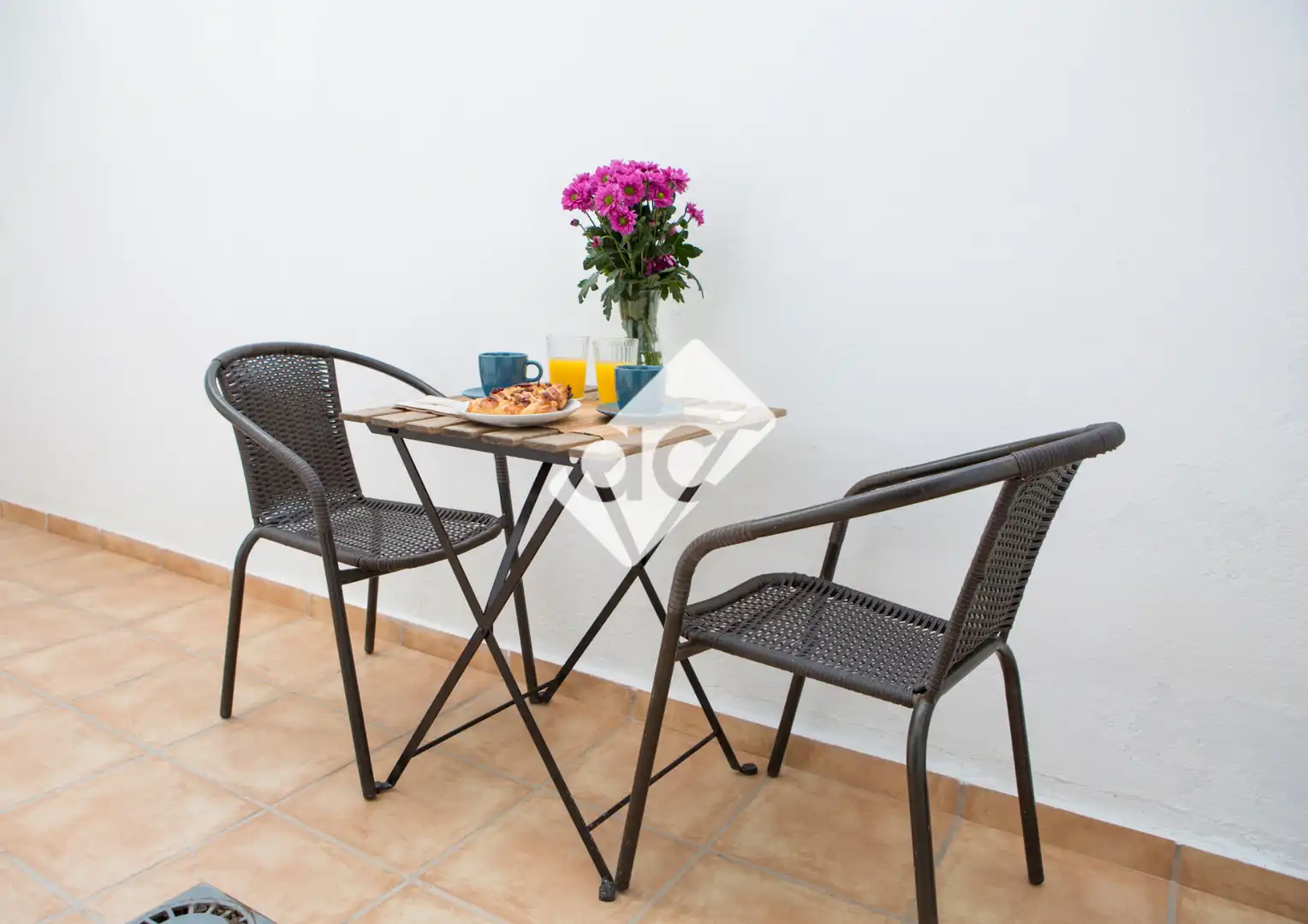 Balcony of Flat for rent in Valencia  with Air Conditioner, Heating and Terrace