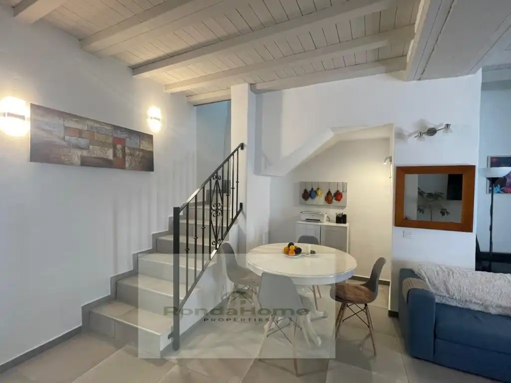Sala de estar de Casa o chalet en venta en Montejaque con Terraza y Piscina