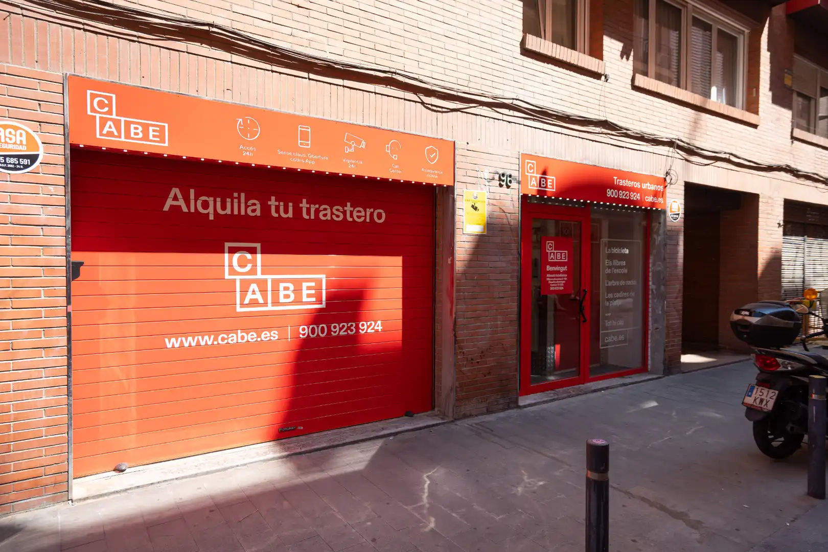 Traster de lloguer en Barcelona amb Alarma