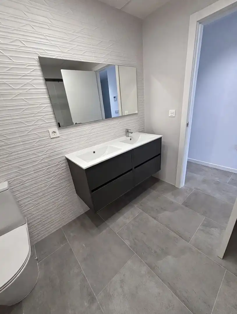 Bathroom of Apartments for rent in Villajoyosa / La Vila Joiosa  with Air Conditioner, Heating and Terrace
