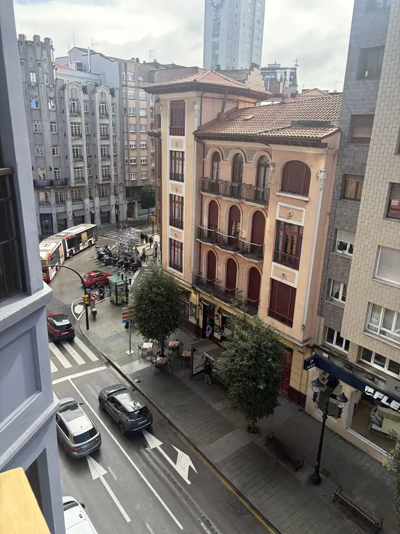 Exterior view of Flat for sale in Gijón   with Storage room