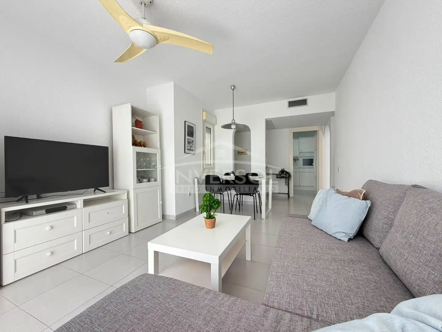 Sala de estar de Piso en venta en El Ejido con Amueblado