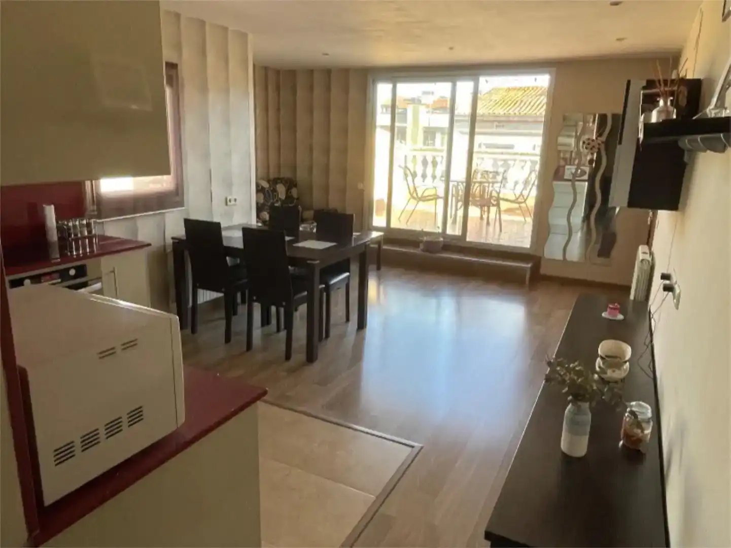Esszimmer von Wohnung zum Verkauf in  Lleida Capital mit Klimaanlage und Terrasse