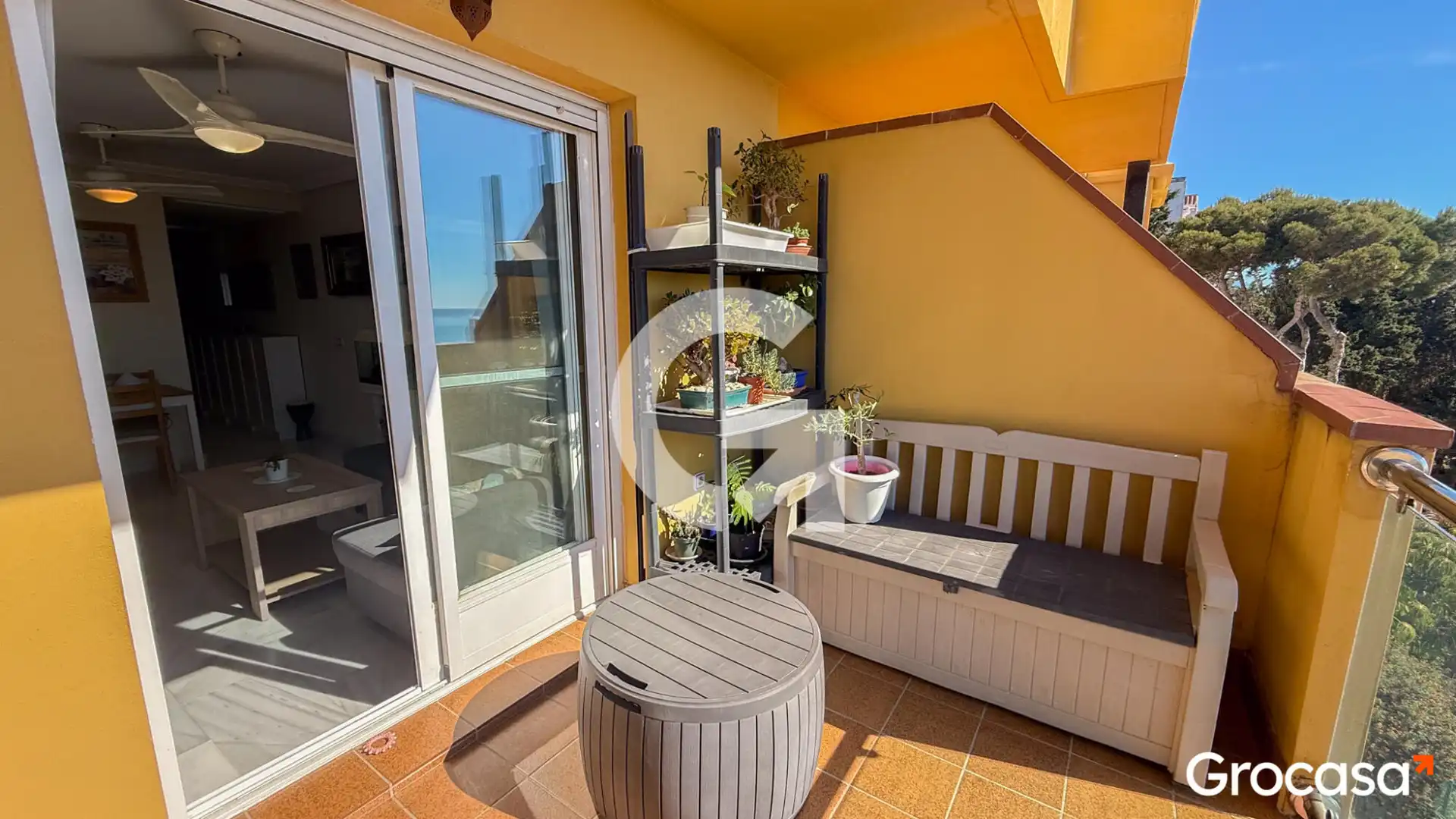 Balcony of Flat for sale in Torremolinos  with Air Conditioner, Heating and Terrace