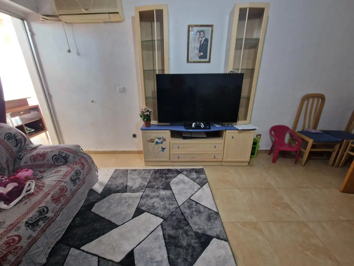 Sala de estar de Piso en venta en Águilas con Amueblado y Balcón