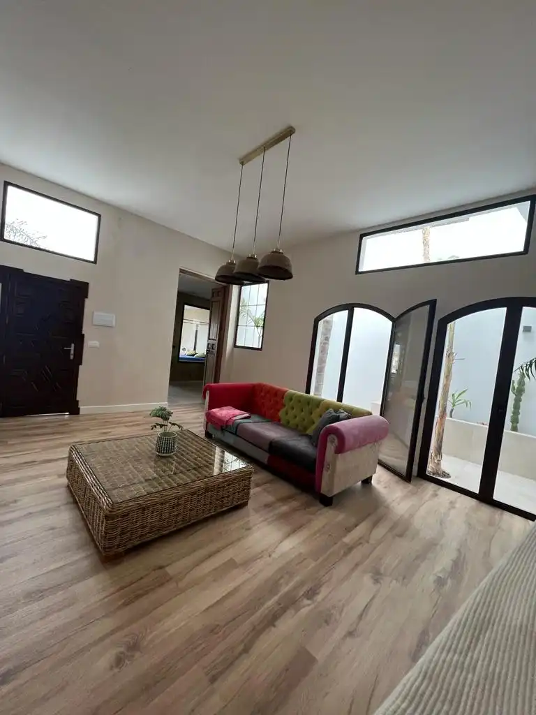 Sala de estar de Casa o chalet de alquiler en Salobreña con Aire acondicionado, Jardín privado y Parquet
