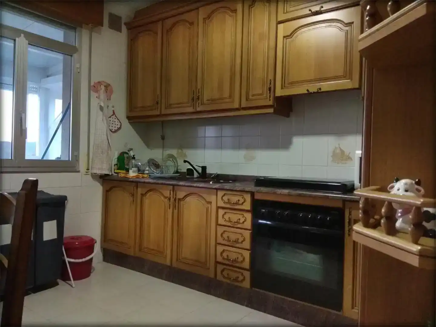 Cocina de Piso en venta en Verín con Parquet, Amueblado y Horno