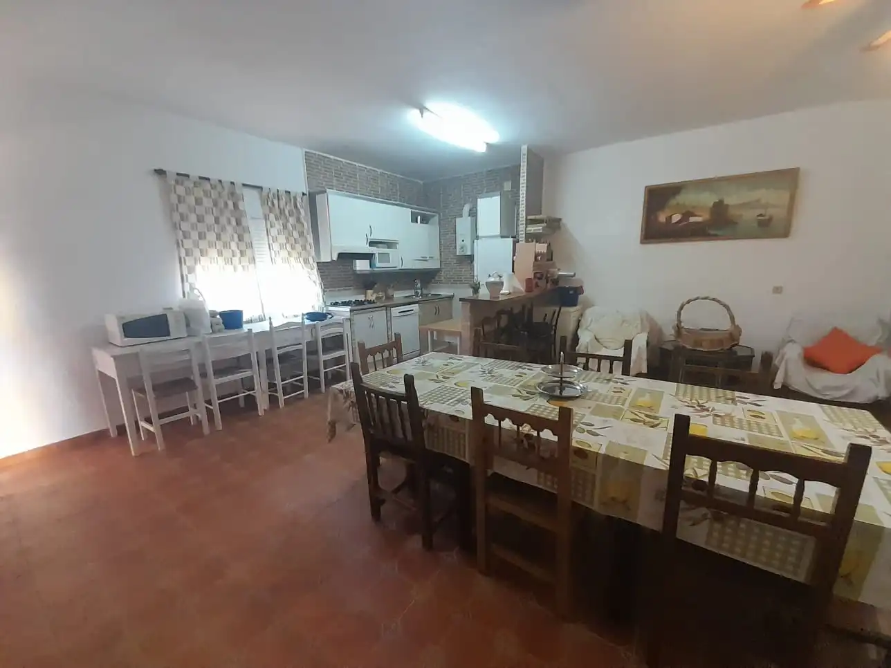 Cocina de Finca rústica en venta en Almodóvar del Campo con Trastero, Piscina y Amueblado