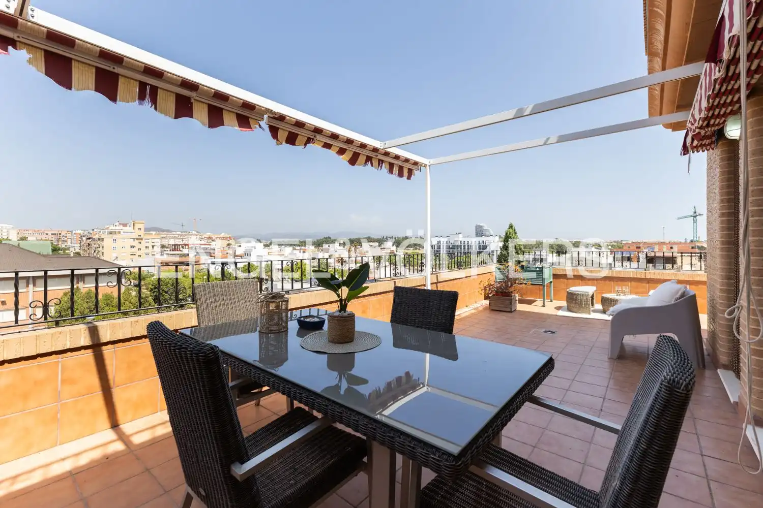 Terrace of Attic for rent in Sagunto / Sagunt  with Air Conditioner, Heating and Terrace
