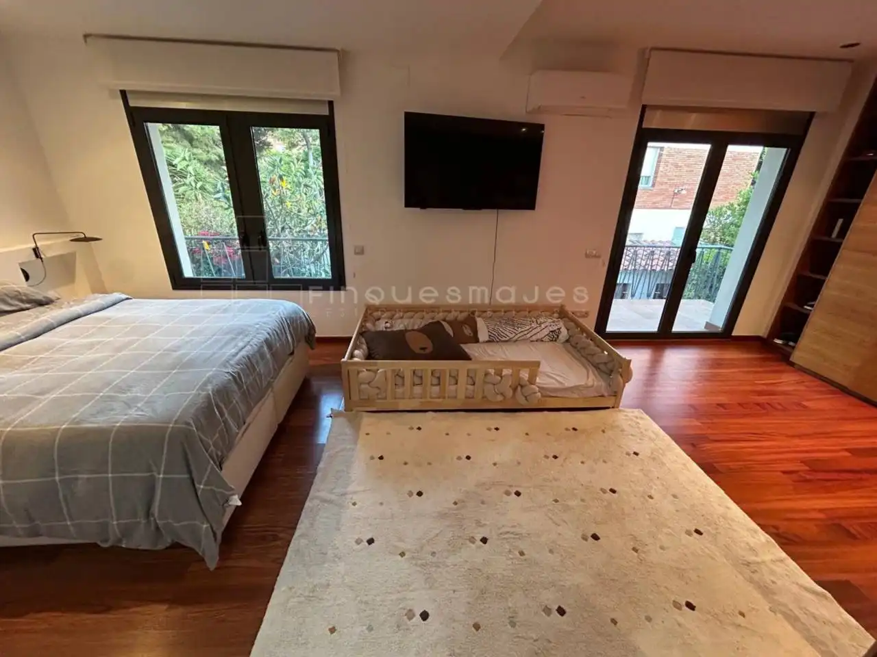 Bedroom of Houses for sale in Castelldefels  with Air Conditioner, Heating and Private garden