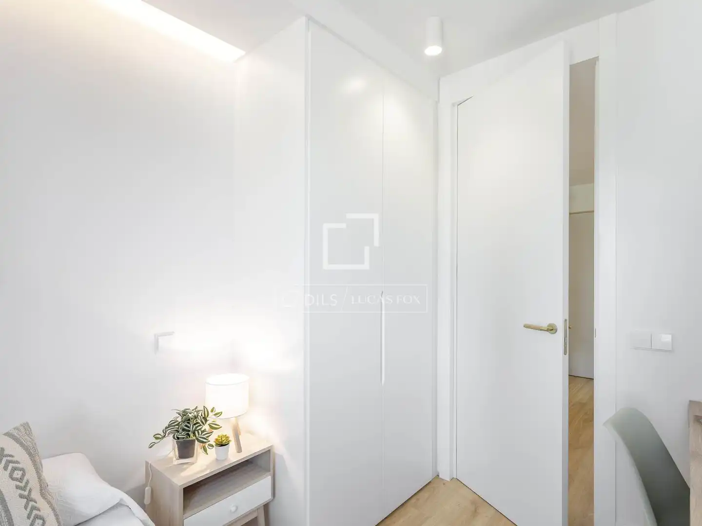 Bedroom of Flat for rent in Madrid  with Air Conditioner and Furnished