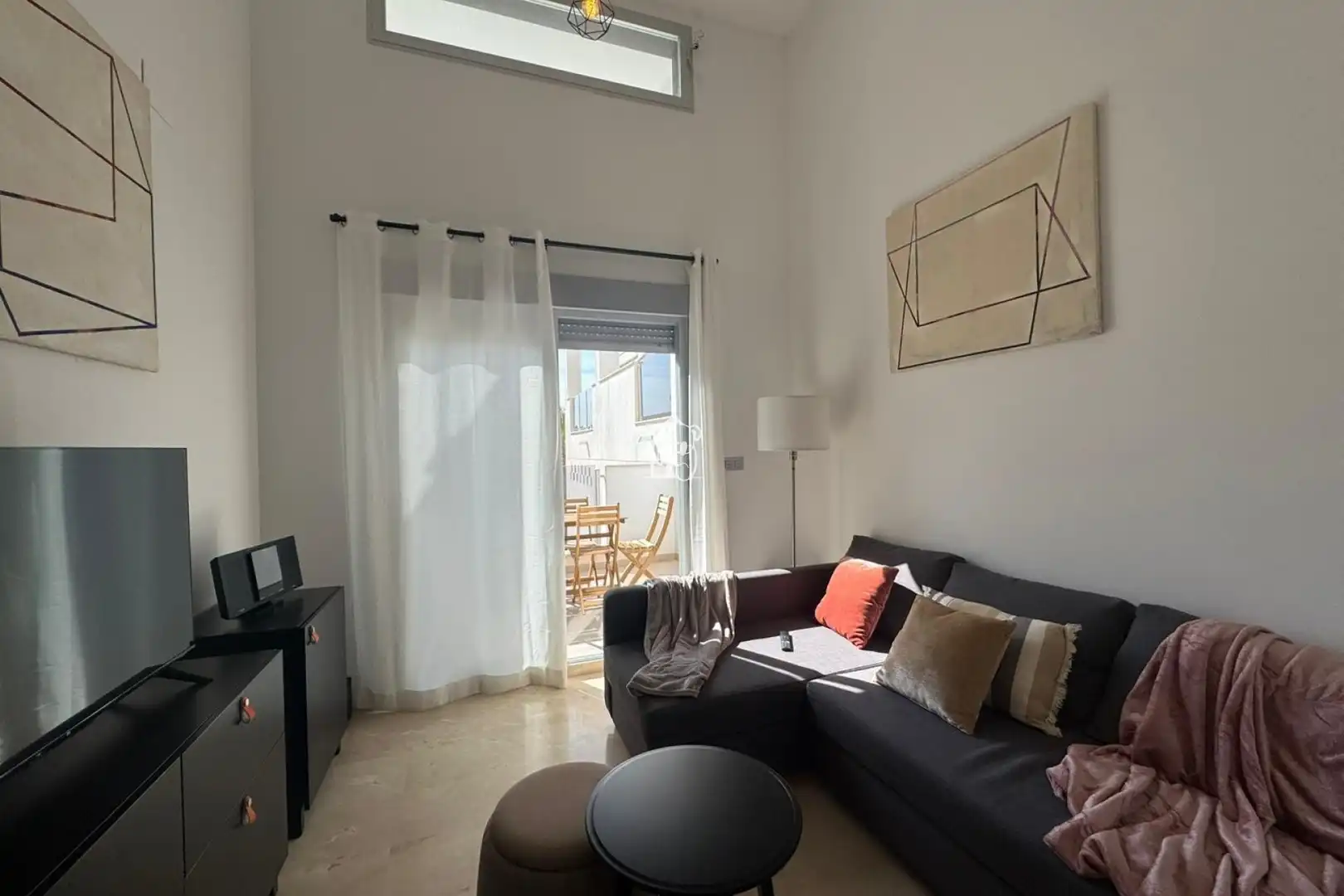 Living room of Apartments for rent in Orihuela  with Air Conditioner, Terrace and Furnished