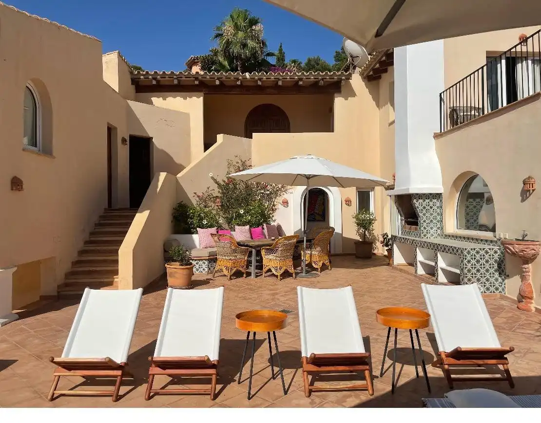 Terraza de Casa o chalet de alquiler en Andratx con Calefacción, Jardín privado y Terraza