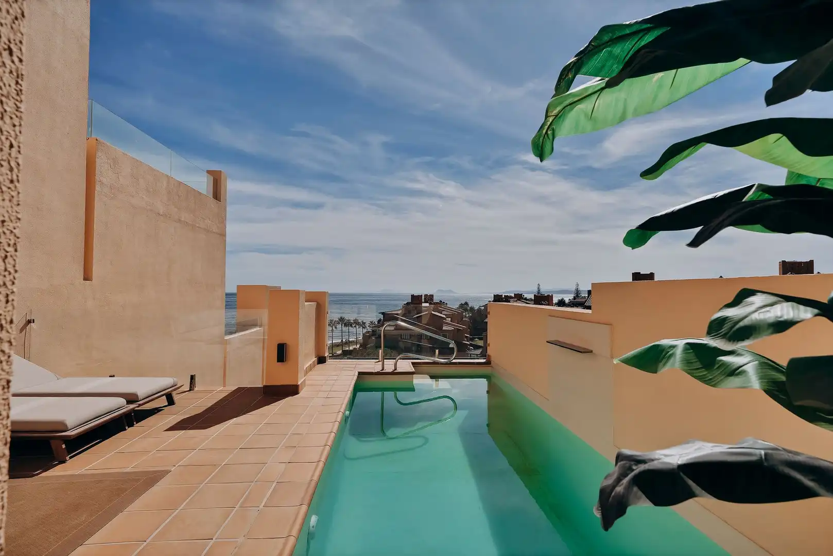 Piscina de Àtic de lloguer en Estepona amb Terrassa