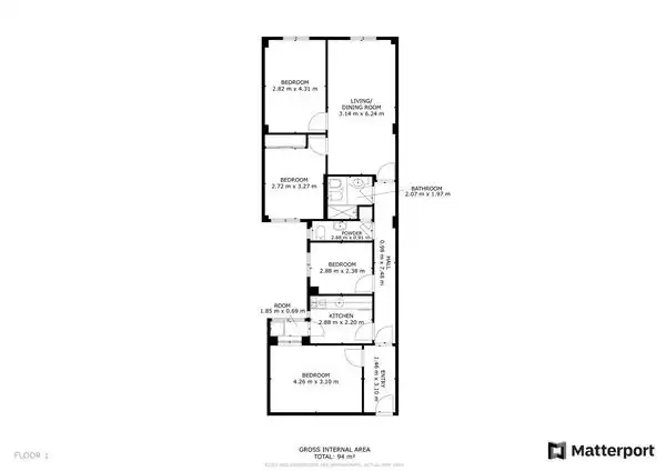 Flat for rent in Salamanca  with Heating, Parquet flooring and Furnished