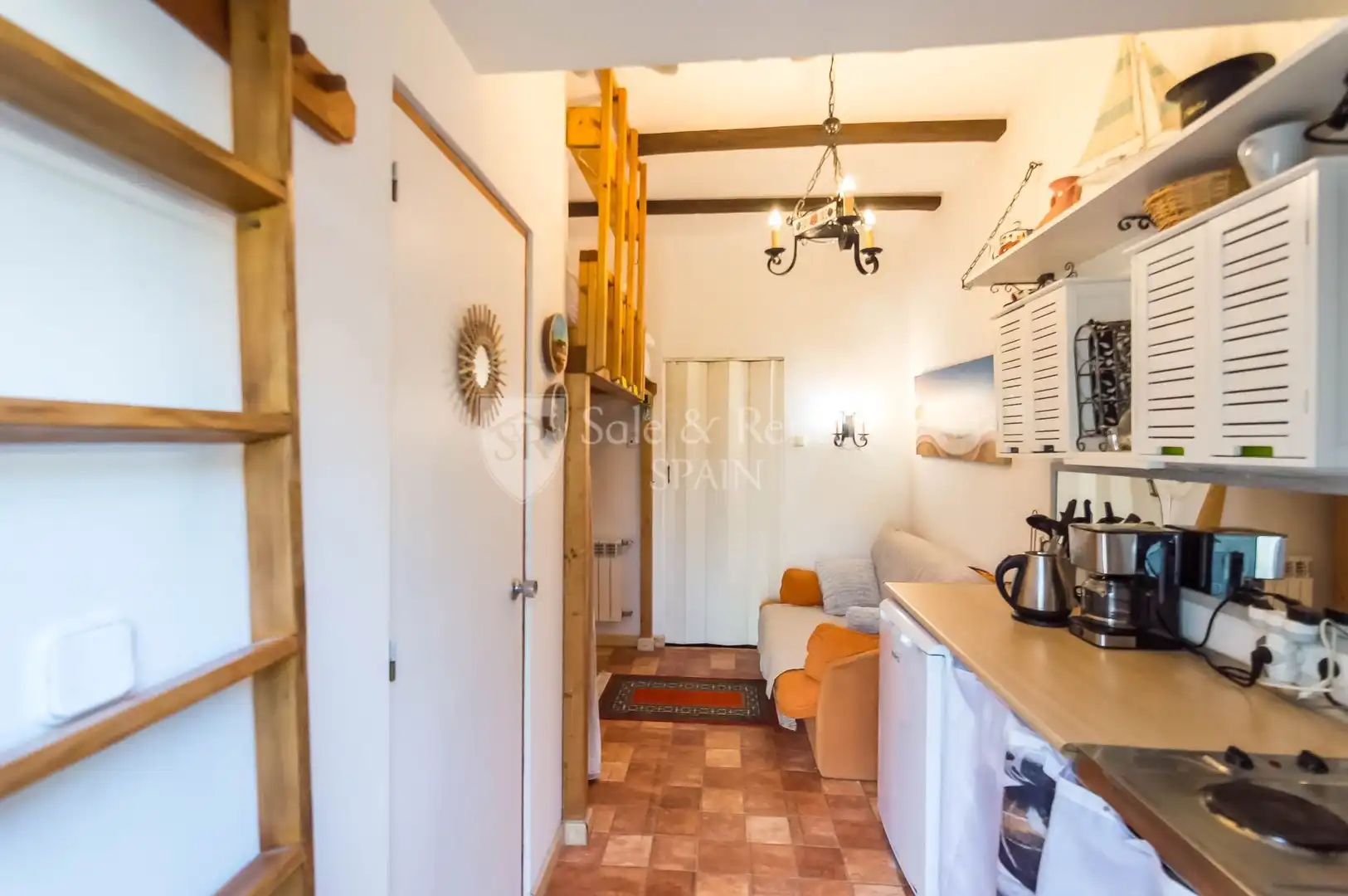 Kitchen of Houses for sale in Lloret de Mar  with Air Conditioner, Heating and Private garden