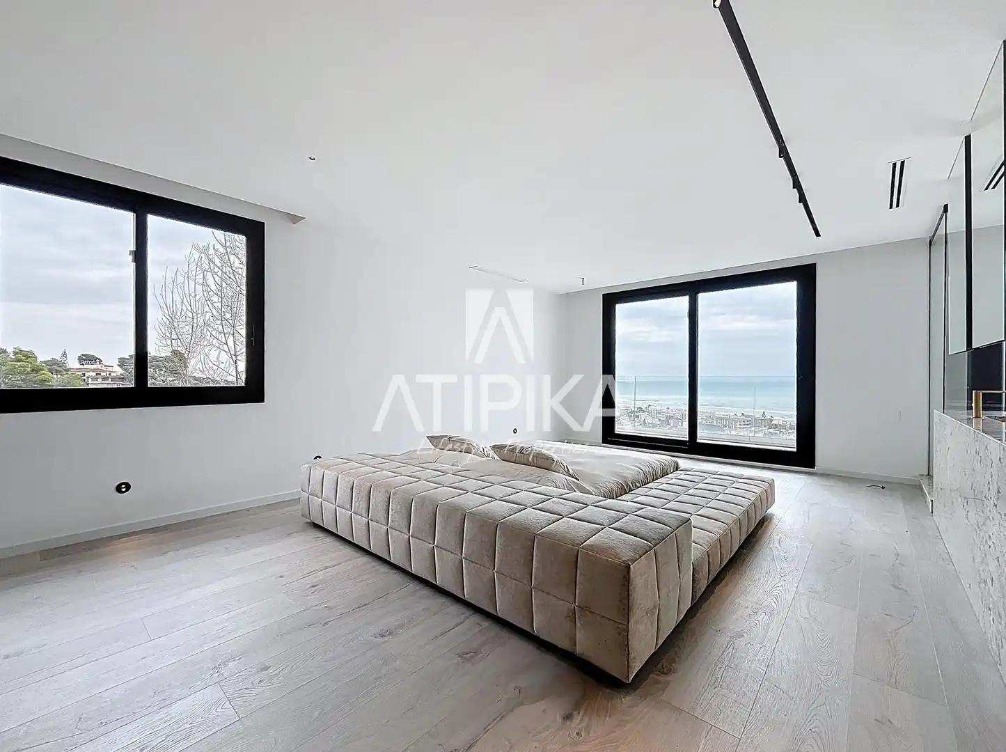 Bedroom of Houses for rent in Castelldefels  with Air Conditioner, Heating and Terrace