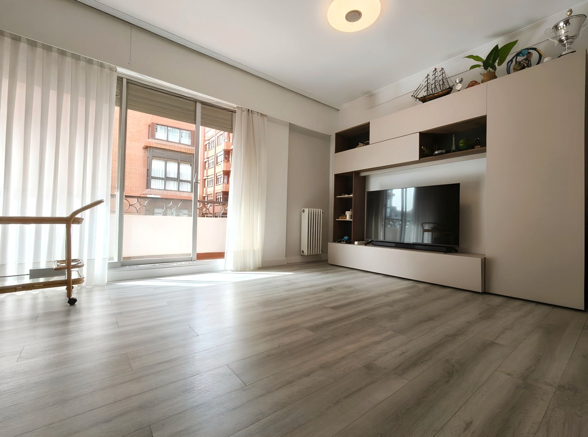Living room of Flat for sale in Getxo   with Heating, Parquet flooring and Terrace
