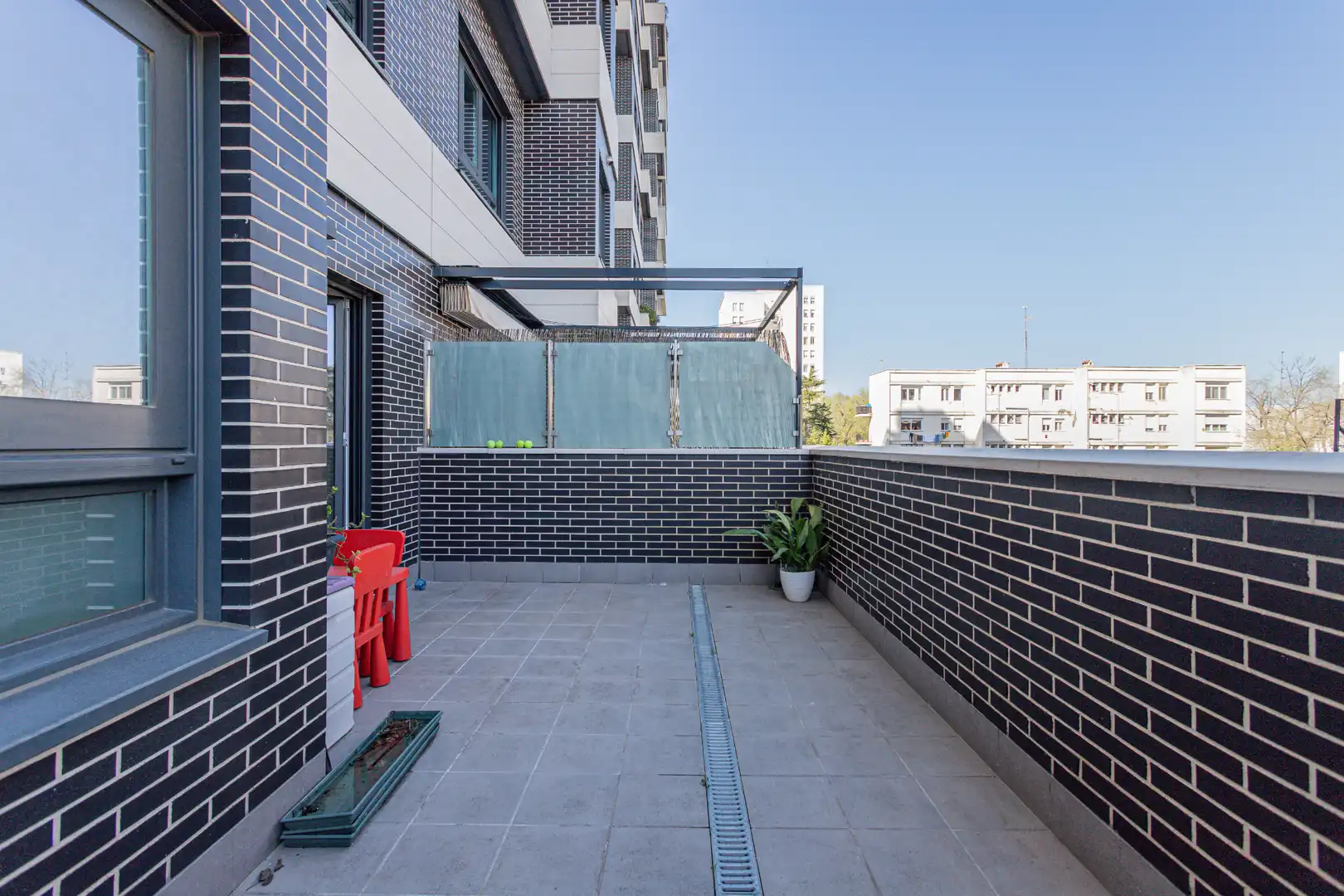 Terrasse von Wohnung zum Verkauf in Madrid mit Heizung, Terrasse und Abstellraum