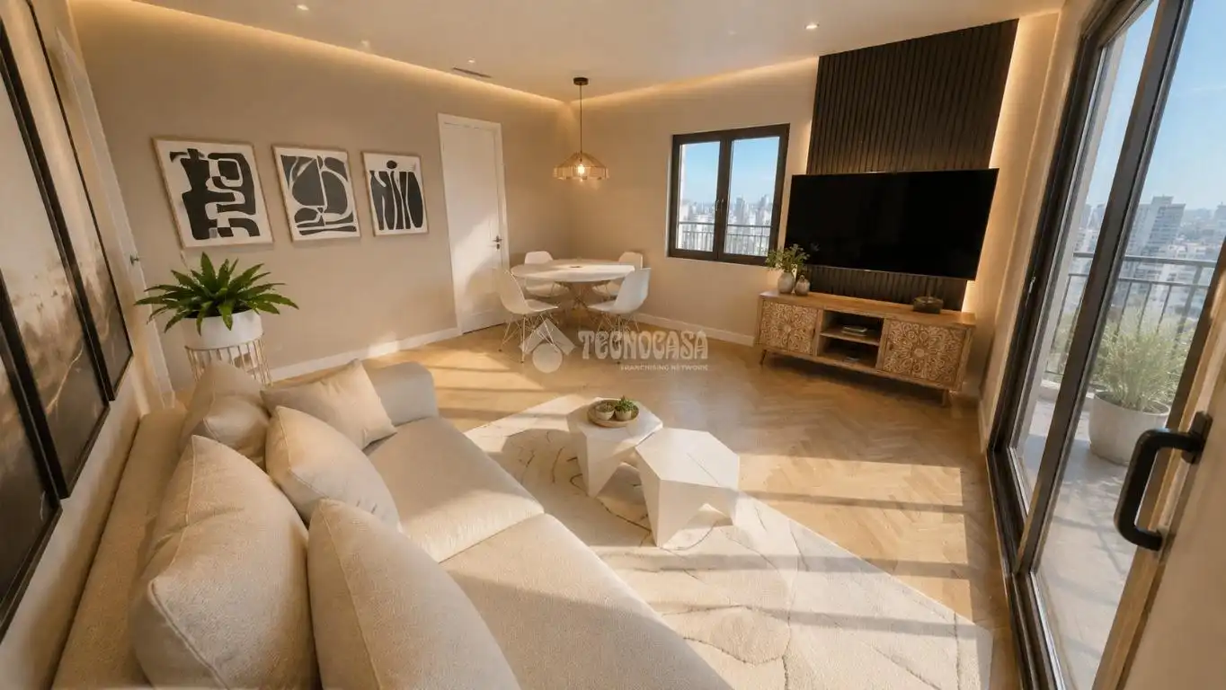 Living room of Flat for sale in Sant Adrià de Besòs  with Balcony