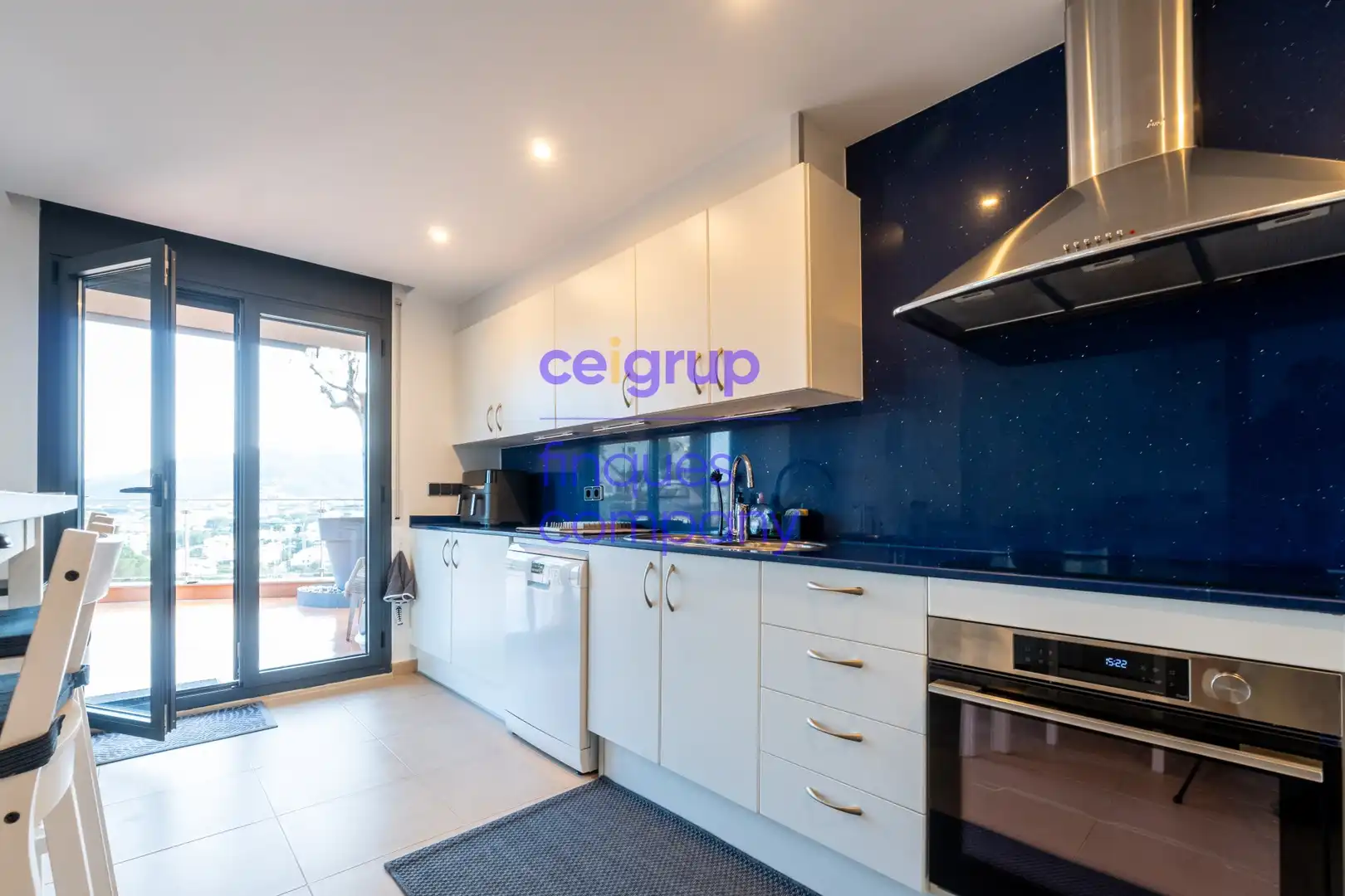 Kitchen of Duplexes for sale in Llançà  with Heating, Terrace and Swimming Pool