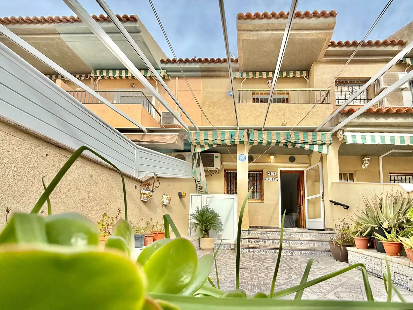 Vista exterior de Dúplex en venta en San Javier con Aire acondicionado, Jardín privado y Trastero