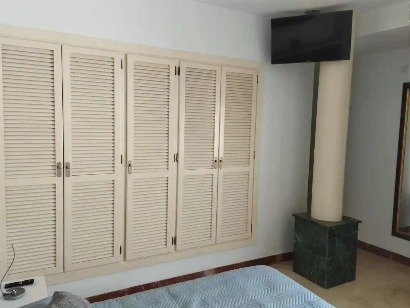 Bedroom of Flat for rent in Marbella  with Air Conditioner and Furnished