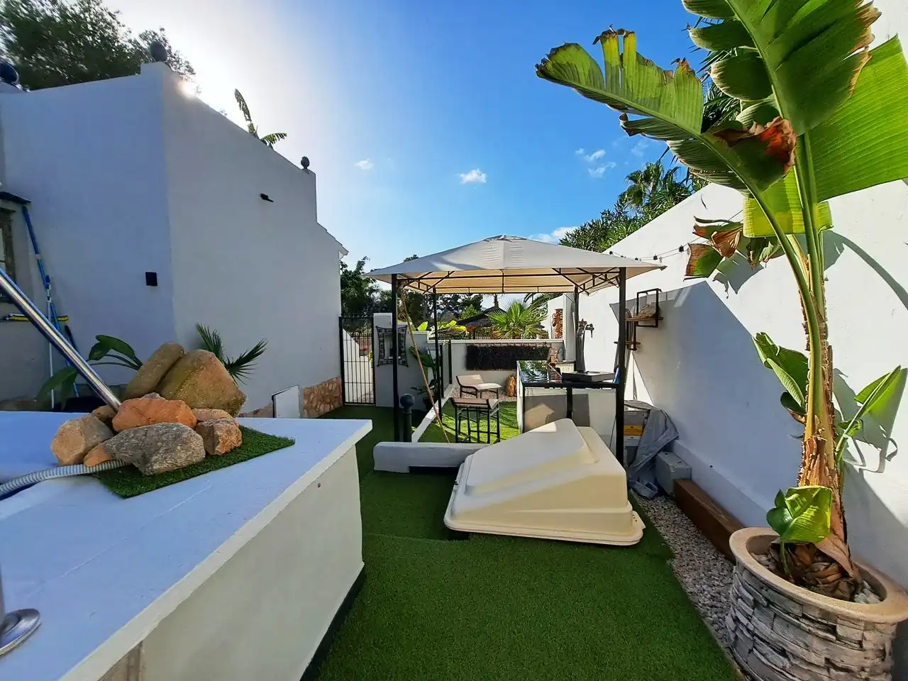 Terraza de Casa o chalet en venta en La Nucia con Aire acondicionado, Calefacción y Jardín privado