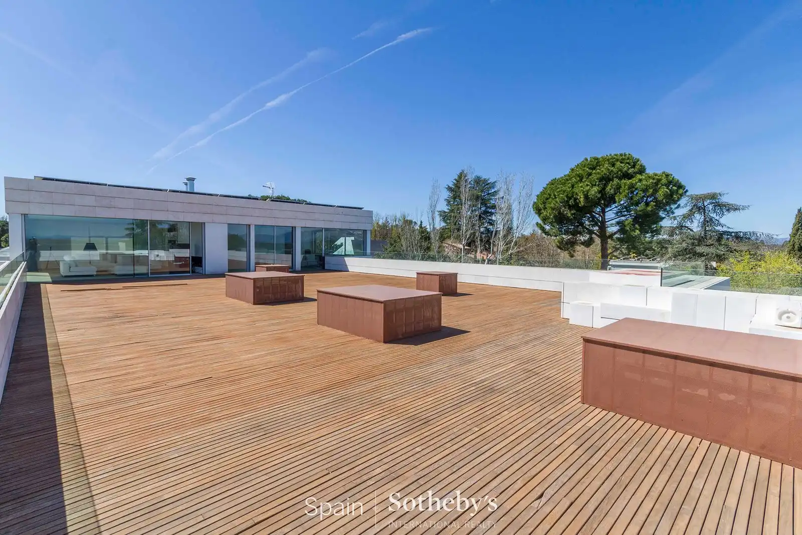 Terraza de Casa o chalet en venta en Madrid con Aire acondicionado, Calefacción y Jardín privado