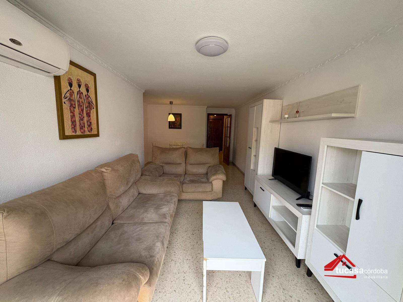 Sala d'estar de Pis en venda en  Córdoba Capital amb Aire condicionat i Terrassa