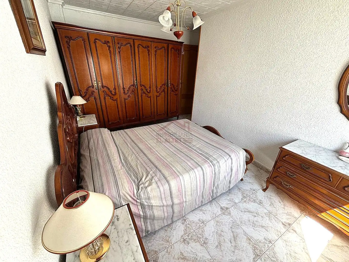 Bedroom of Flat for sale in Elche / Elx  with Furnished, Oven and Balcony