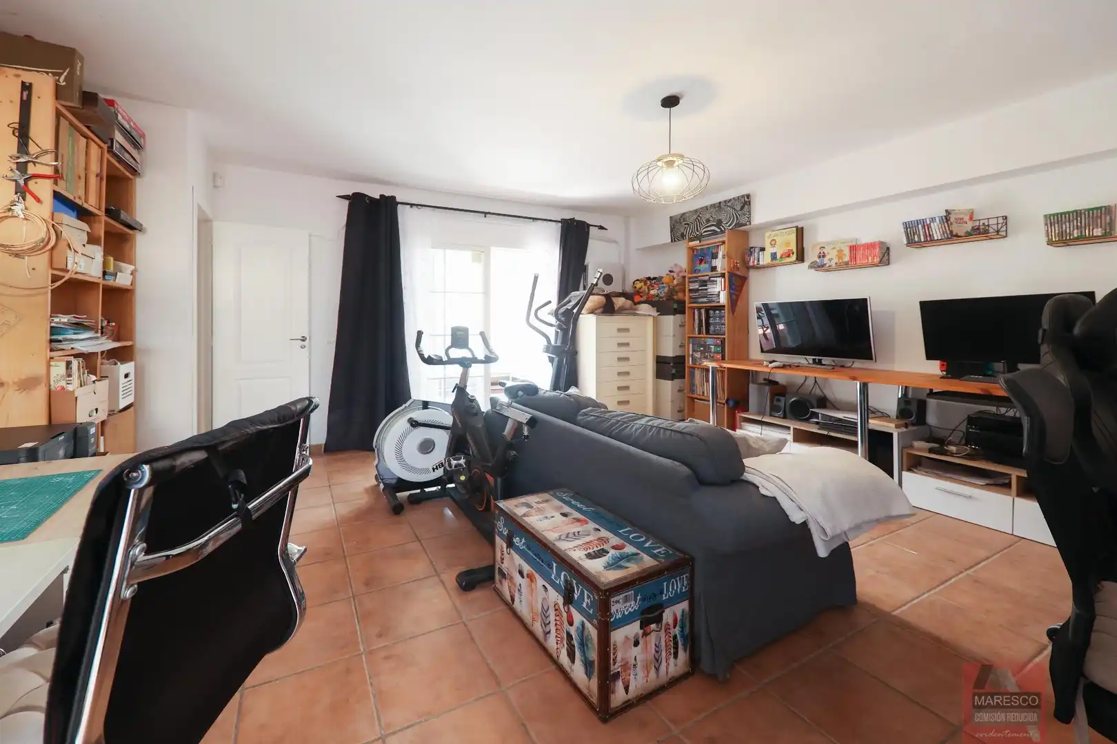 Living room of Detached homes for sale in Mijas  with Air Conditioner, Heating and Terrace