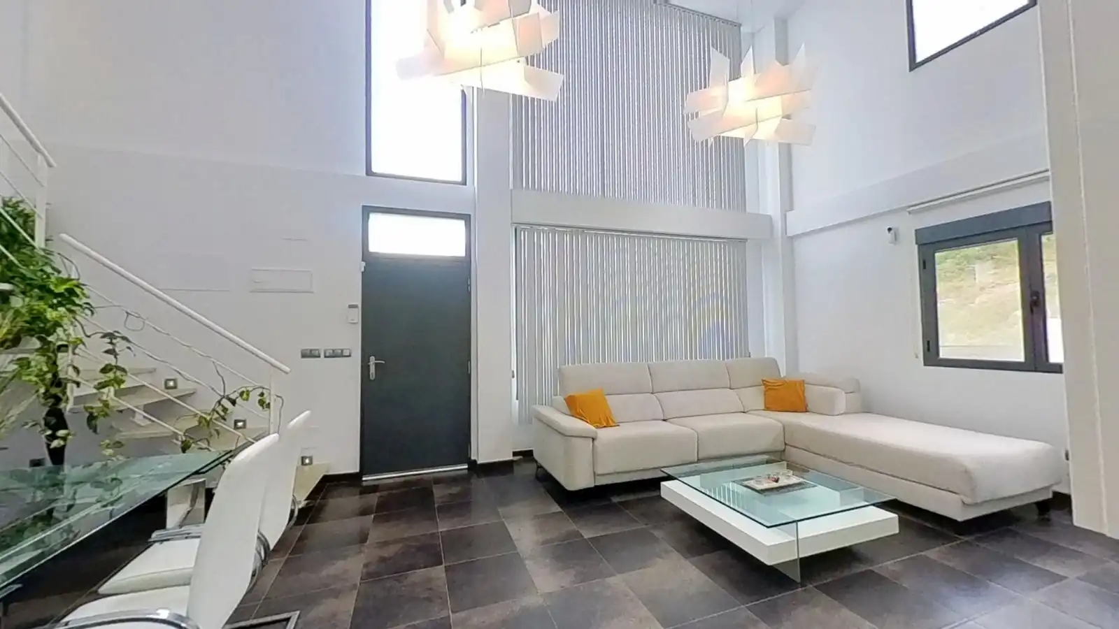 Wohnzimmer von Haus oder Chalet zum Verkauf in Cullera mit Klimaanlage, Heizung und Terrasse
