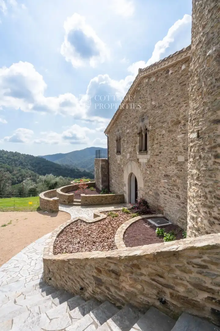Exterior view of Country homes for sale in Llambilles  with Air Conditioner, Heating and Private garden