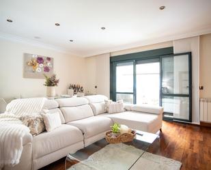 Living room of Single-family semi-detached for sale in Ávila Capital  with Air Conditioner, Terrace and Balcony