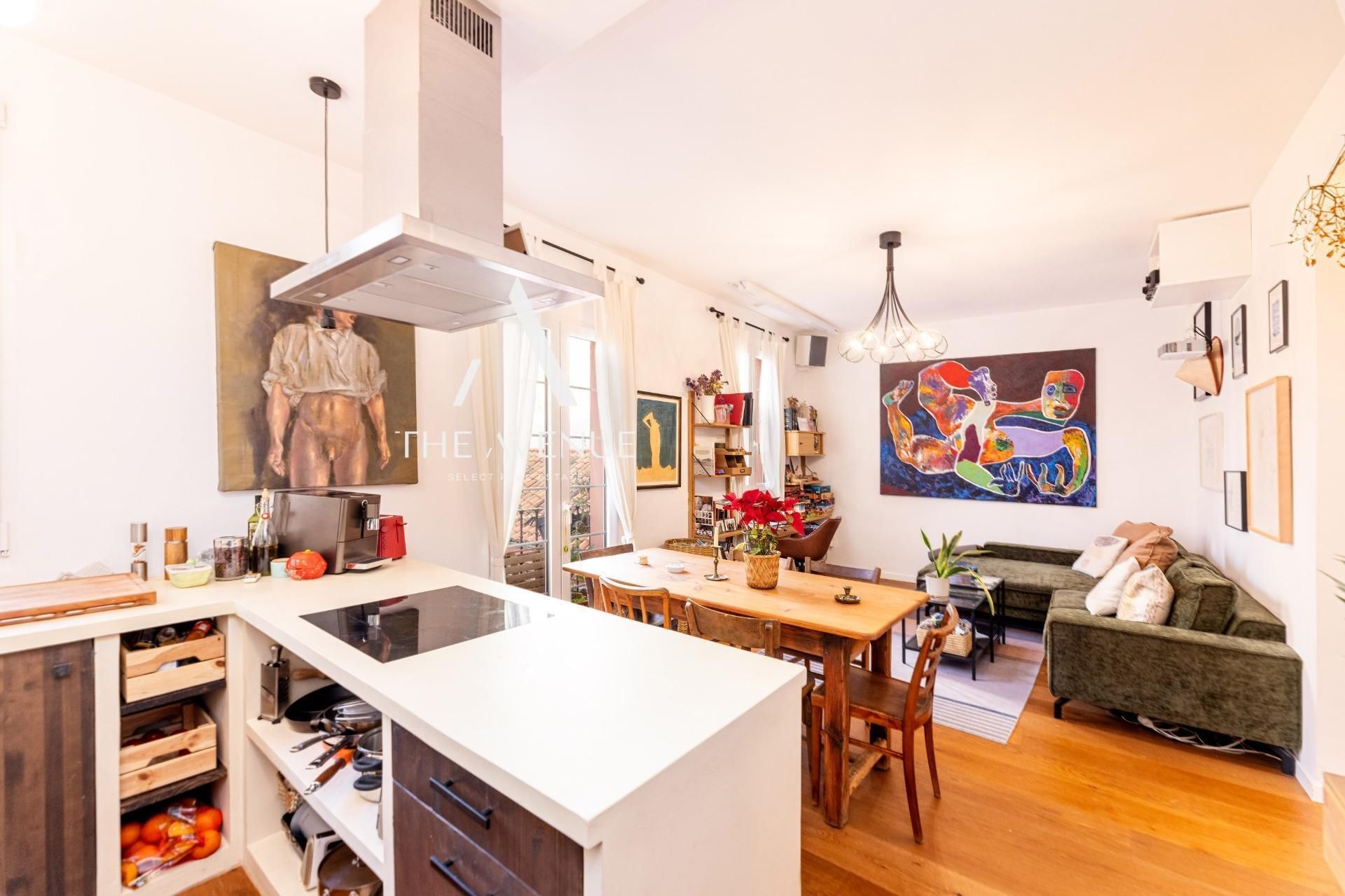Cocina de Piso en venta en  Madrid Capital con Aire acondicionado, Calefacción y Jardín privado