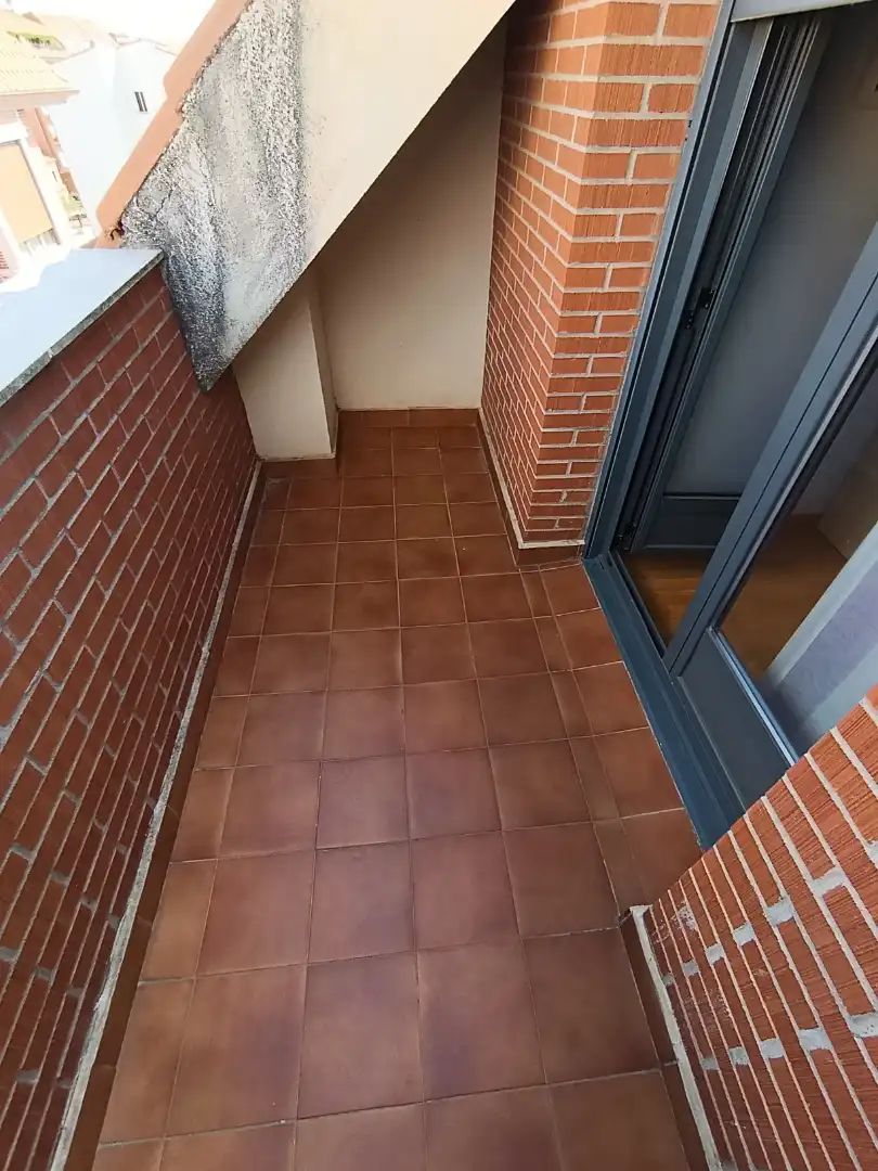 Terrasse von Dachboden zum Verkauf in Benavente mit Heizung, Parkett und Terrasse