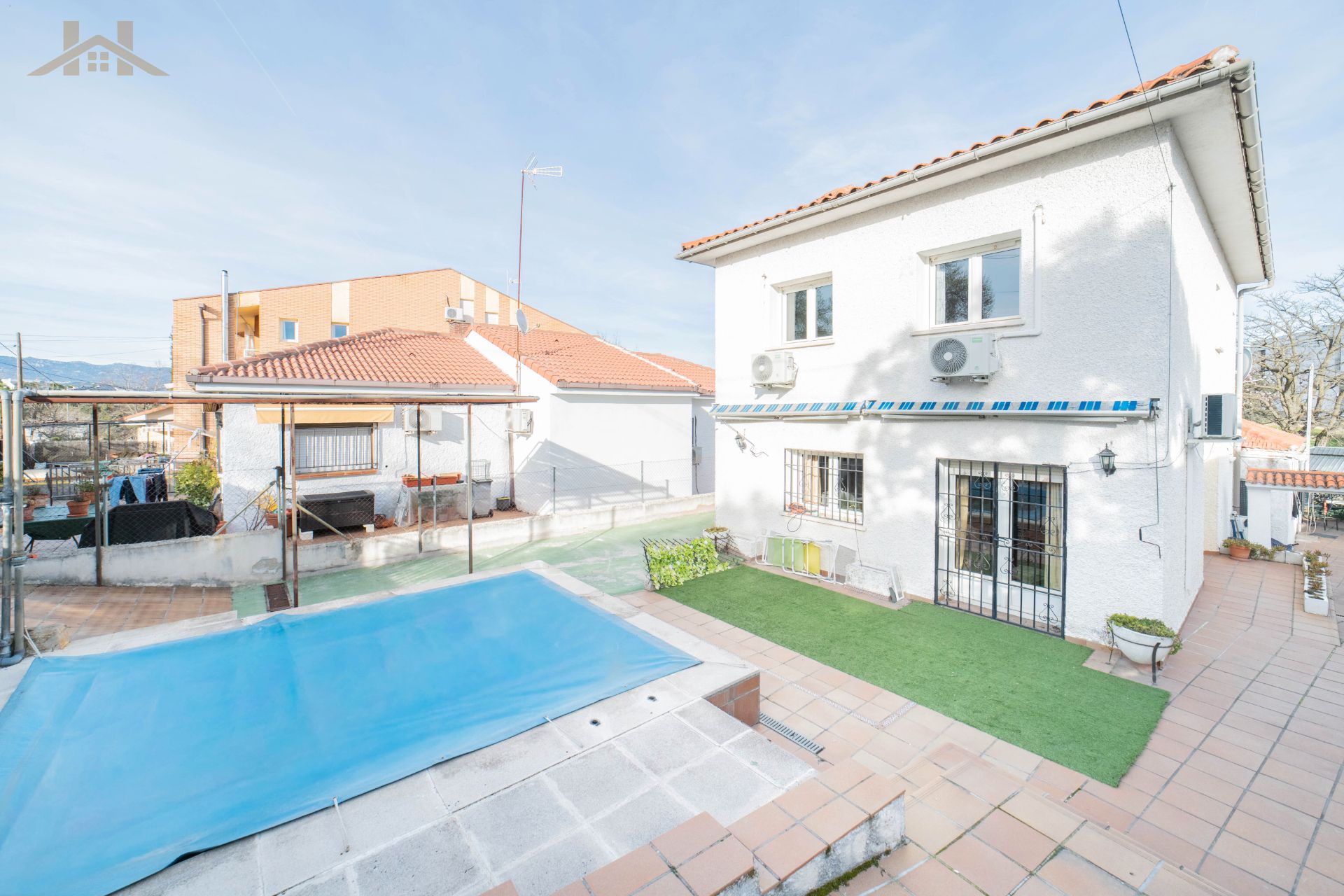 Piscina de Casa o chalet en venta en Las Rozas de Madrid