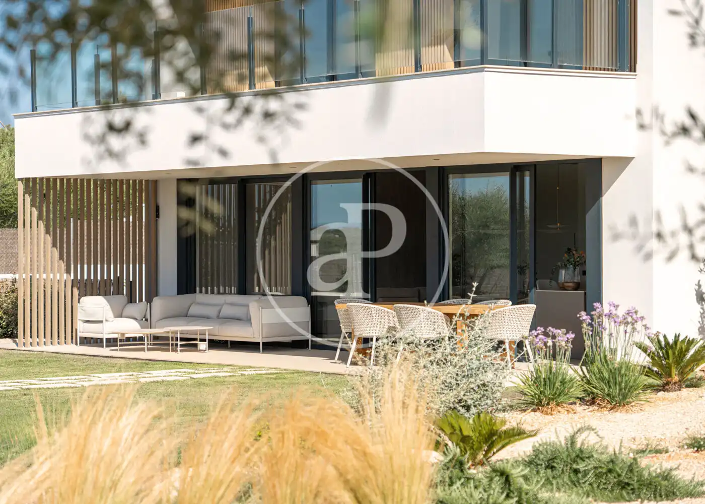 Terraza de Casa o chalet en venta en  Palma de Mallorca con Aire acondicionado, Calefacción y Jardín privado