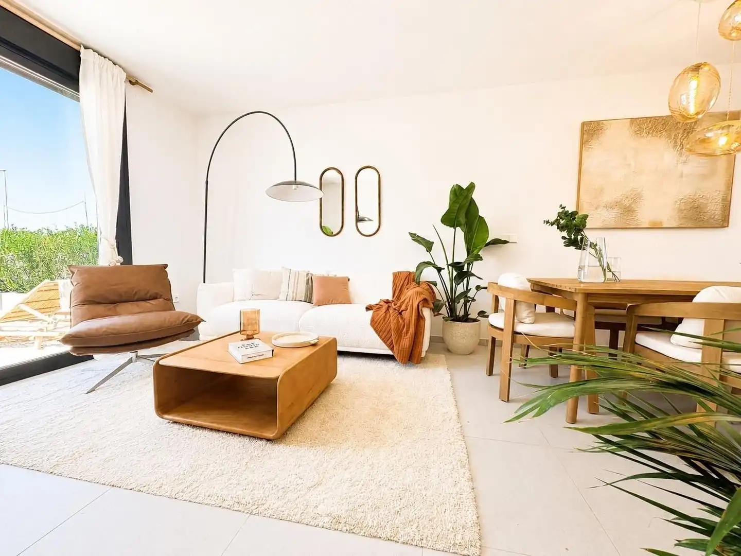 Sala de estar de Finca rústica en venta en Murcia con Piscina comunitaria