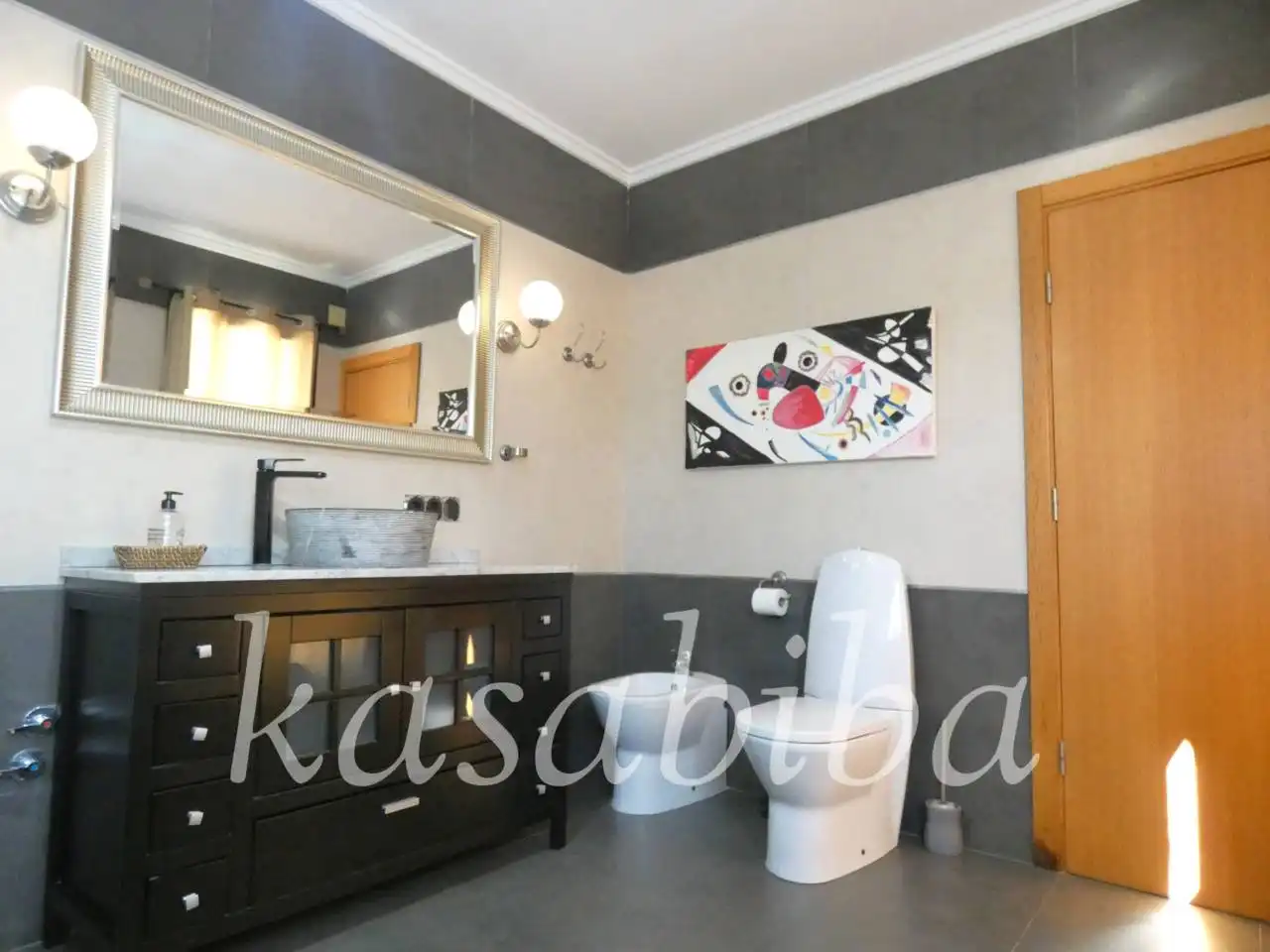 Bathroom of Detached homes for sale in L'Eliana  with Air Conditioner, Heating and Private garden