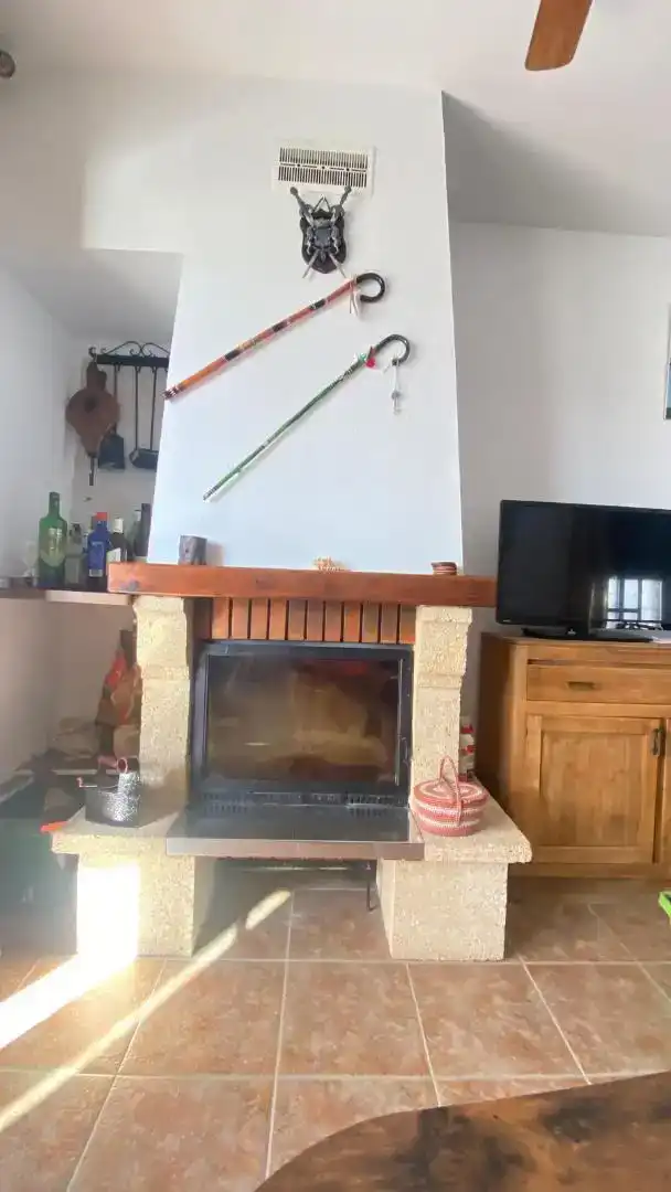Sala d'estar de Apartament en venda en Alcolea amb Aire condicionat, Jardí privat i Traster